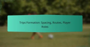 Trips Formation: Spacing, Routes, Player Roles